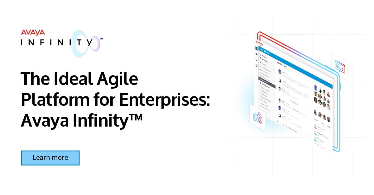 "Avaya Infinity™ addresses a critical gap in the market — real-world enterprise migration patterns are neither linear nor straightforward."
 
Learn how Avaya Infinity™ differentiates itself to serve as the optimal platform choice for enterprises: avaya.com/en/products/in…