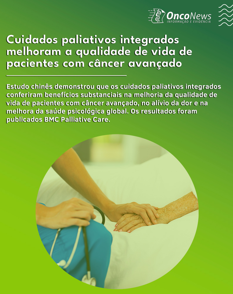 “Os resultados defendem a integração dos cuidados paliativos como um componente vital da prática clínica padrão e recomendam sua implementação mais ampla para proporcionar um melhor cuidado aos pts e suas famílias”, concluem os autores. Leia mais: tinyurl.com/4w6rp2yn