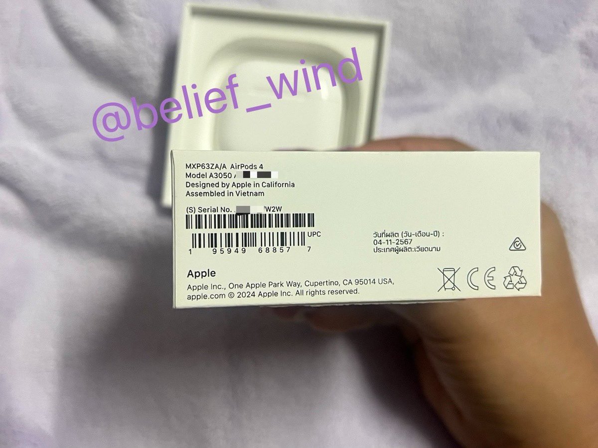 belief_wind's tweet photo. ส่งต่อ Airpods 4 
มีหูฟังข้างขวากับเคสชาร์จนะคะ
ประกันถึง 12/68
ใช้เองมือเดียว มีหลักฐานการซื้อจาก apple
รับทั้งคู่ 2190
รวมส่ง/นัดรับตามบีทีเอส
สนใจสอบถามเพิ่มเติมได้นะคะ

#ส่งต่อAirPods #AirPodsมือ2 #AirPodsมือสอง #ส่งต่อหูฟัง #หูฟังมือ2 https://t.co/rt2RPP5KMu