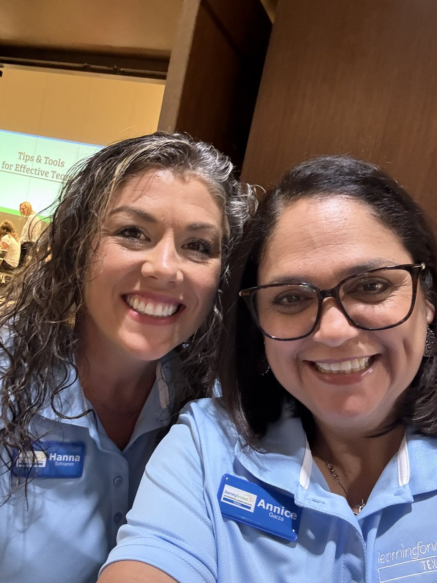 Annice Garza (@garzanesie) on Twitter photo 📸 Greetings from the two newest board members of Learning Forward Texas!
Excited for all the learning happening today at #LFTX25 Conference, but even more grateful for the incredible network of professionals & friends I’m already building. <a href="/hanna_schramm/">Hanna Schramm</a> #ProfesssionalLearning 📸 Greetings from the two newest board members of Learning Forward Texas!
Excited for all the learning happening today at #LFTX25 Conference, but even more grateful for the incredible network of professionals & friends I’m already building. <a href="/hanna_schramm/">Hanna Schramm</a> #ProfesssionalLearning