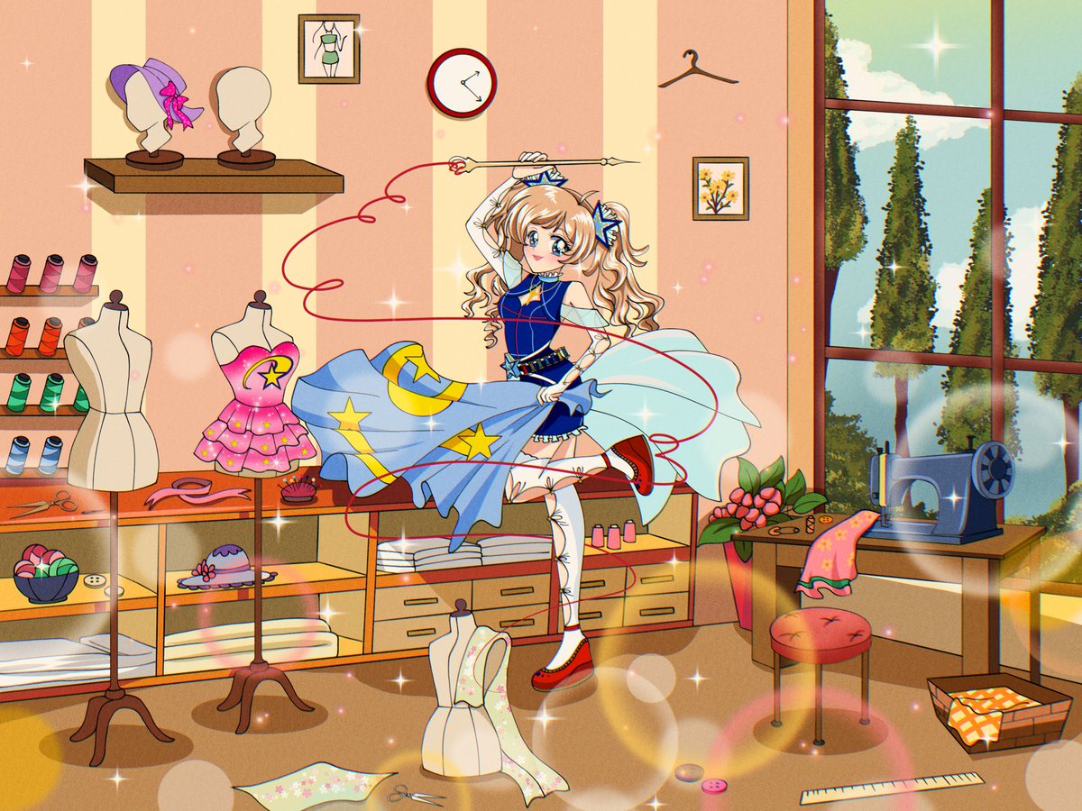 "Where needle meets thread, magic awakens. A new star is sewn into the night."

Welcome <a href="/ReiStarCosplay/">𝓡𝓮𝓲𝓢𝓽𝓪𝓻 🧵 ⭐ | Solar Stars</a> as our 4th Solar Stars member!

P.S., we apologize for the unintended troll with the thread emote!