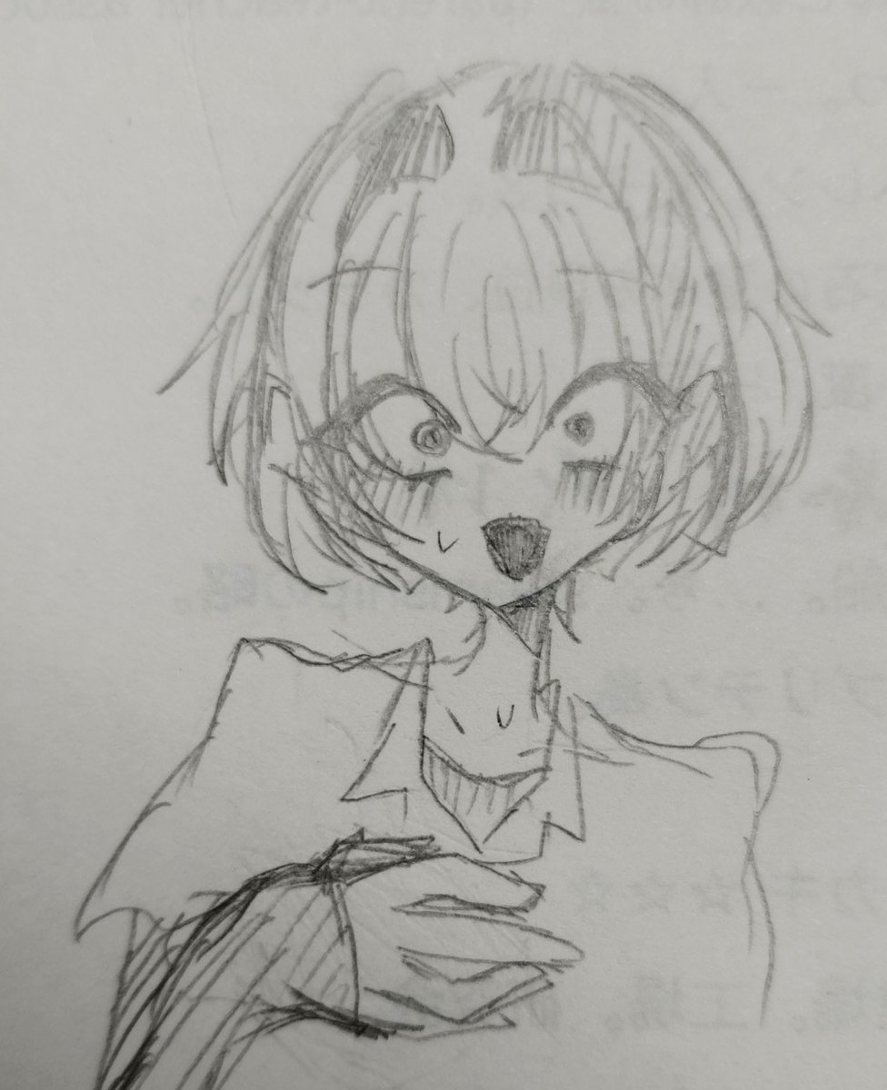 Sabunomae_2's tweet photo. らくがき⑤
興奮柚子葉
#イラスト　#アナログ　#創作 https://t.co/KIcOk3FDGe