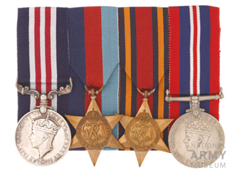 The D-Day Story (@theddaystory) on Twitter photo Object 35 – This group of medals was awarded to Havildar Bhagat Ram, who was one of just three soldiers in the Chamar Regiment to be awarded the Military Medal for bravery.
Object courtesy of <a href="/NAM_London/">National Army Museum</a>
theddaystory.com/victory-in-80-…
#VictoryIn80Objects #VEDay #VEDay80 #VJDay Object 35 – This group of medals was awarded to Havildar Bhagat Ram, who was one of just three soldiers in the Chamar Regiment to be awarded the Military Medal for bravery.
Object courtesy of <a href="/NAM_London/">National Army Museum</a>
theddaystory.com/victory-in-80-…
#VictoryIn80Objects #VEDay #VEDay80 #VJDay