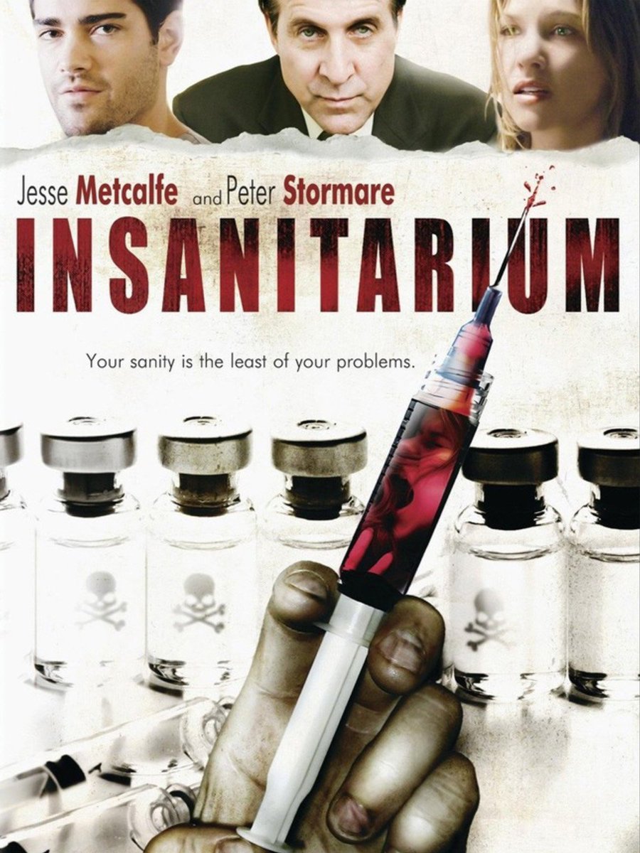 #Insanitarium from 2008 directed by #JeffBuhler is a great and exciting movie that combines horror, thriller and zombie elements.