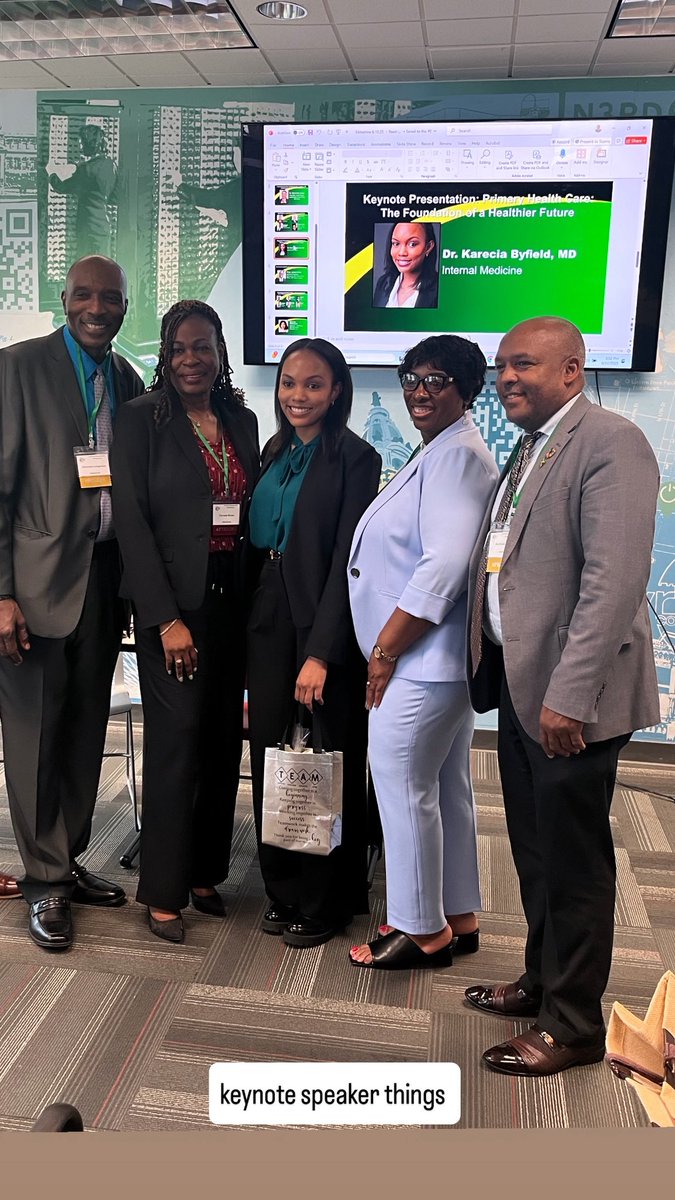 Grateful for the opportunity to present on the importance of primary care &amp; cancer screening at the Jamaican Diaspora Northeast USA Conference. It was even more rewarding to see it spark real conversations with participants already talking about booking screenings in the break!