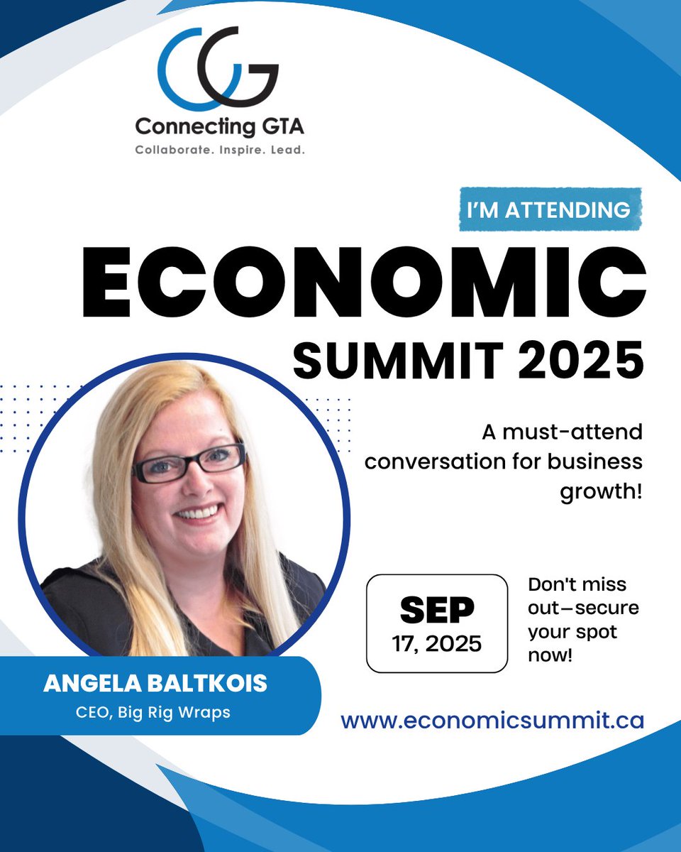 "Angela Baltkois" is attending the Connecting GTA Economic Summit 2025!

🗓️ September 17, 2025
📍 937 Progress Ave, Scarborough
🔗 Register now: cgta.club/event-5941373

#GTAEconomicSummit2025 #SterlingLee #EconomicLeadership #RegisterNow
