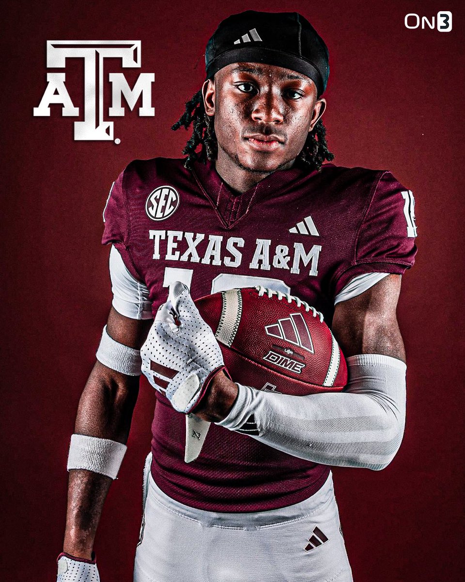 On3 Recruits (@on3recruits) on Twitter photo Texas A&M “surpassed” elite WR Jase Mathews’ expectations on his official visit, he tells <a href="/SWiltfong_/">Steve Wiltfong</a>👍
Mathews is the No. 3 WR in the 2026 On300.
Read: on3.com/news/texas-am-… Texas A&M “surpassed” elite WR Jase Mathews’ expectations on his official visit, he tells <a href="/SWiltfong_/">Steve Wiltfong</a>👍
Mathews is the No. 3 WR in the 2026 On300.
Read: on3.com/news/texas-am-…