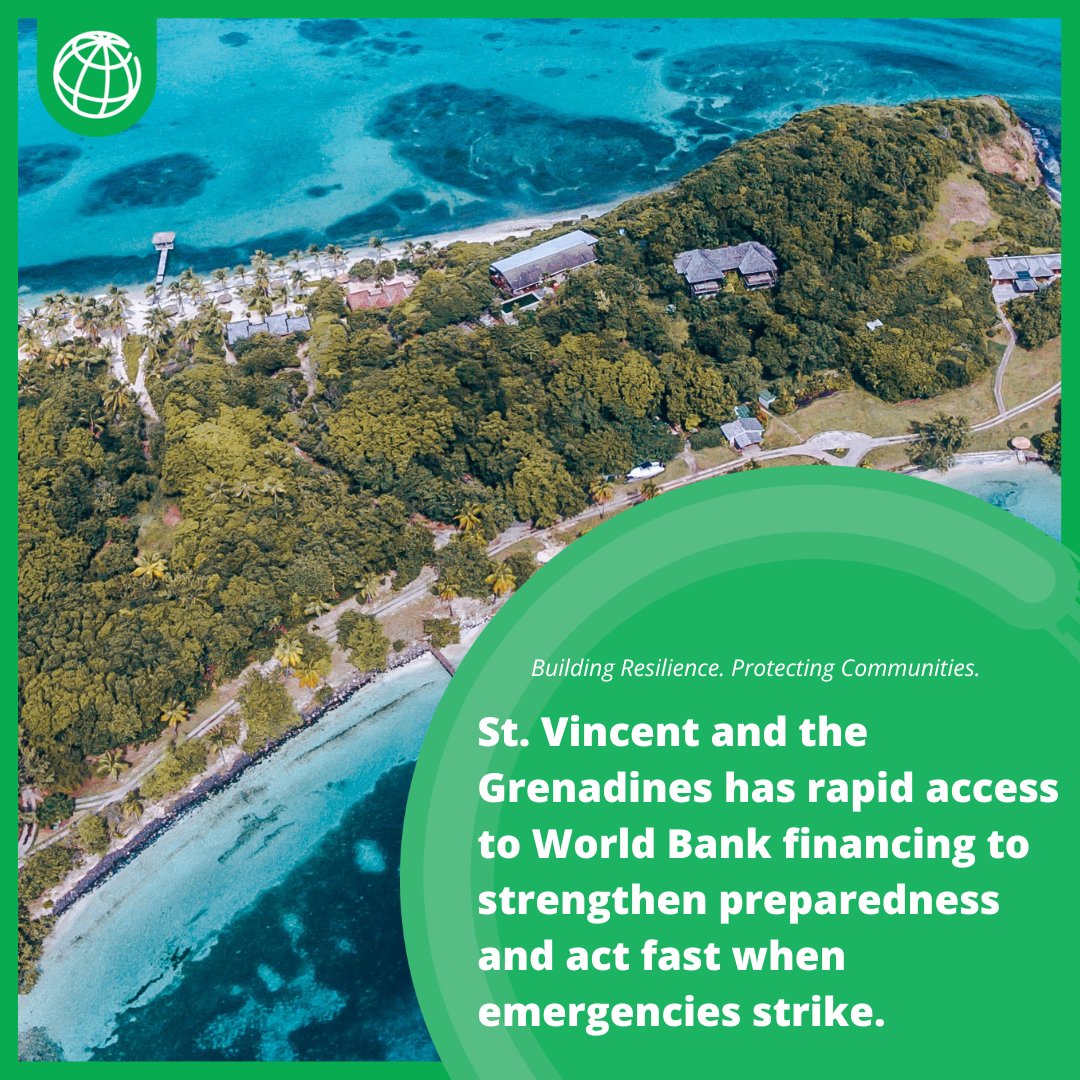 World Bank Caribbean (@wbcaribbean) on Twitter photo St. Vincent and the Grenadines can now access $20M in emergency <a href="/WorldBank/">World Bank</a> funding the moment disaster strikes—helping the country respond faster and recover stronger.
Learn more: wrld.bg/YZmn50W6HBn St. Vincent and the Grenadines can now access $20M in emergency <a href="/WorldBank/">World Bank</a> funding the moment disaster strikes—helping the country respond faster and recover stronger.
Learn more: wrld.bg/YZmn50W6HBn