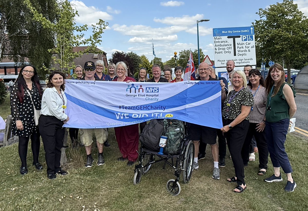 Catherine Free (@catherinefree3) on Twitter photo A huge thank you to our ED porters, John Walker & Steve Akers. The former Royal Navy shipmates set off at 6am from the National Memorial Arboretum & walked 34 miles to <a href="/GEHNHSnews/">George Eliot Hospital NHS Trust</a> to raise money for our <a href="/GehCharity/">George Eliot Hospital Charity</a> staff wellbeing fund. Incredible stuff π A huge thank you to our ED porters, John Walker & Steve Akers. The former Royal Navy shipmates set off at 6am from the National Memorial Arboretum & walked 34 miles to <a href="/GEHNHSnews/">George Eliot Hospital NHS Trust</a> to raise money for our <a href="/GehCharity/">George Eliot Hospital Charity</a> staff wellbeing fund. Incredible stuff π