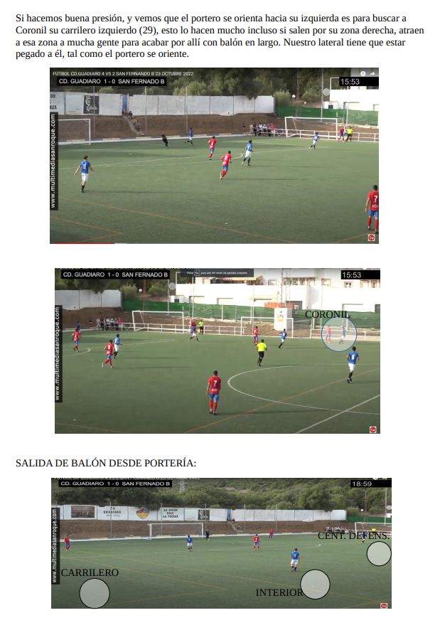 coacharellano's tweet photo. El informe que realicé cuando nos enfrentamos al C.D. Guadiaro en la temporada 22-23 con el Puerto Real C.F. https://t.co/WKx9o2ai23