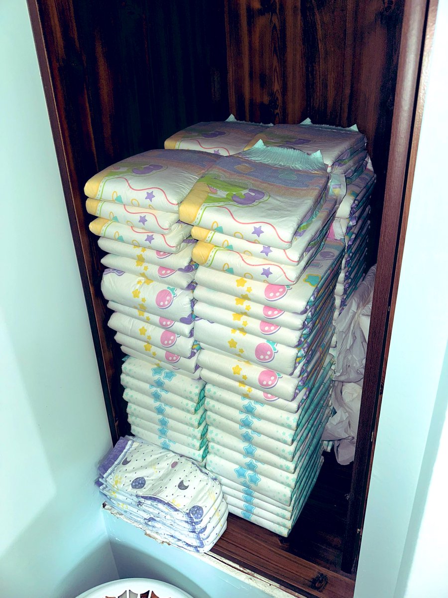 I have a diaper stash and I’m not afraid to use it