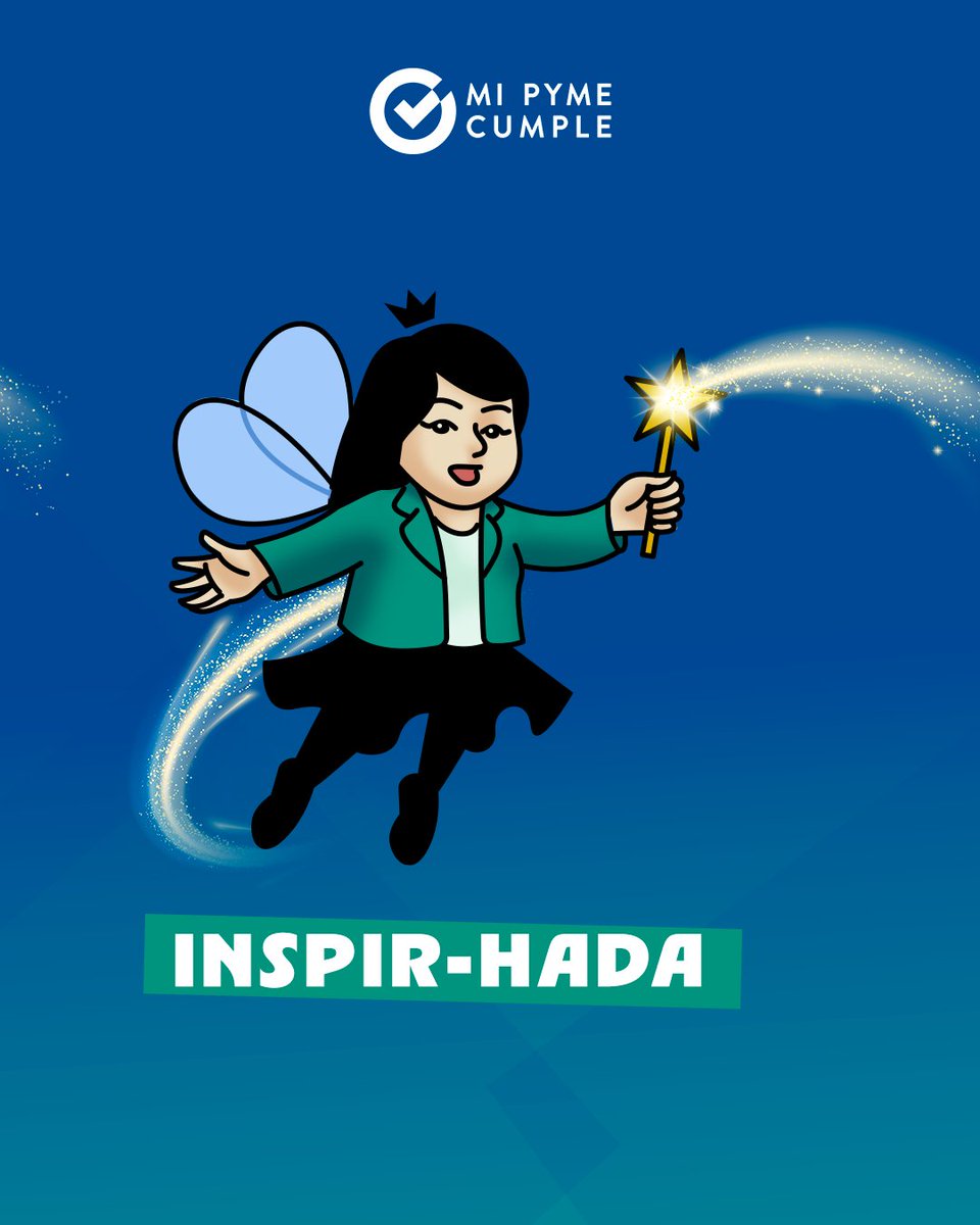 MiPymeCumple's tweet photo. 🧾✨ Sé una pyme asesor-hada, formaliz-hada y, sobre todo, empoder-hada 🧚🏻‍♀️.

💼 En Mi Pyme Cumple te entregamos la información clave para tu emprendimiento, ¡síguenos para no perderte nada!.

Muy pronto abrimos una nueva jornada de asesorías gratuitas… ¡y tú estás invit-hada! https://t.co/edwh4WsLia