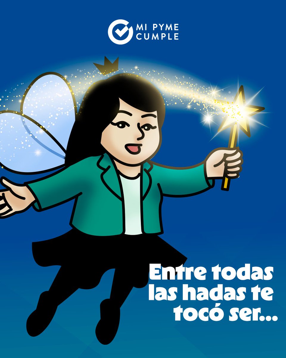 MiPymeCumple's tweet photo. 🧾✨ Sé una pyme asesor-hada, formaliz-hada y, sobre todo, empoder-hada 🧚🏻‍♀️.

💼 En Mi Pyme Cumple te entregamos la información clave para tu emprendimiento, ¡síguenos para no perderte nada!.

Muy pronto abrimos una nueva jornada de asesorías gratuitas… ¡y tú estás invit-hada! https://t.co/edwh4WsLia