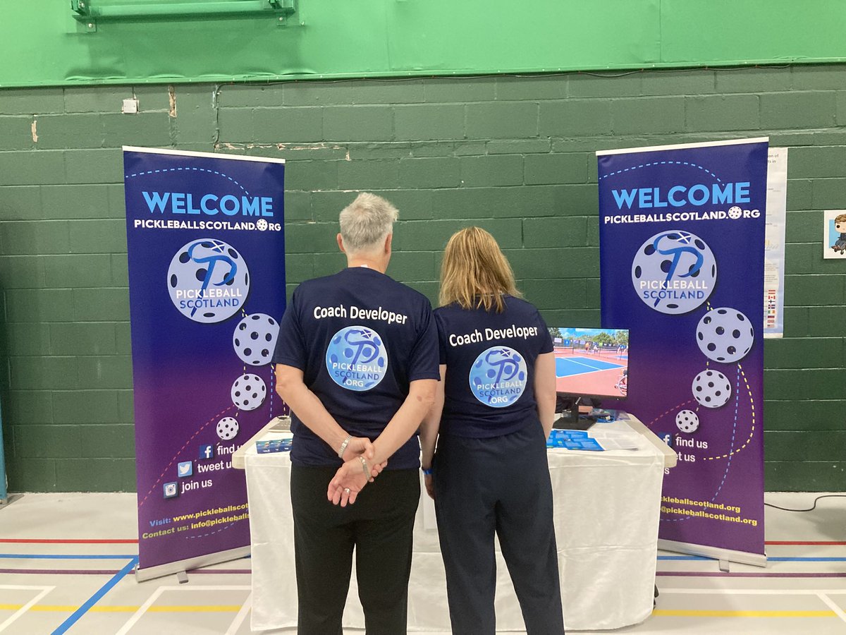 PickleballScot1's tweet photo. Great networking and fun at the #SDS_sport exhibition on Saturday. Delighted to showcase how accessible #pickleball can be. πππ @sportscotland @nanettemutrie @Pickleball_IFA @Actify @ActiveScotGov https://t.co/Igc6dKKc9g