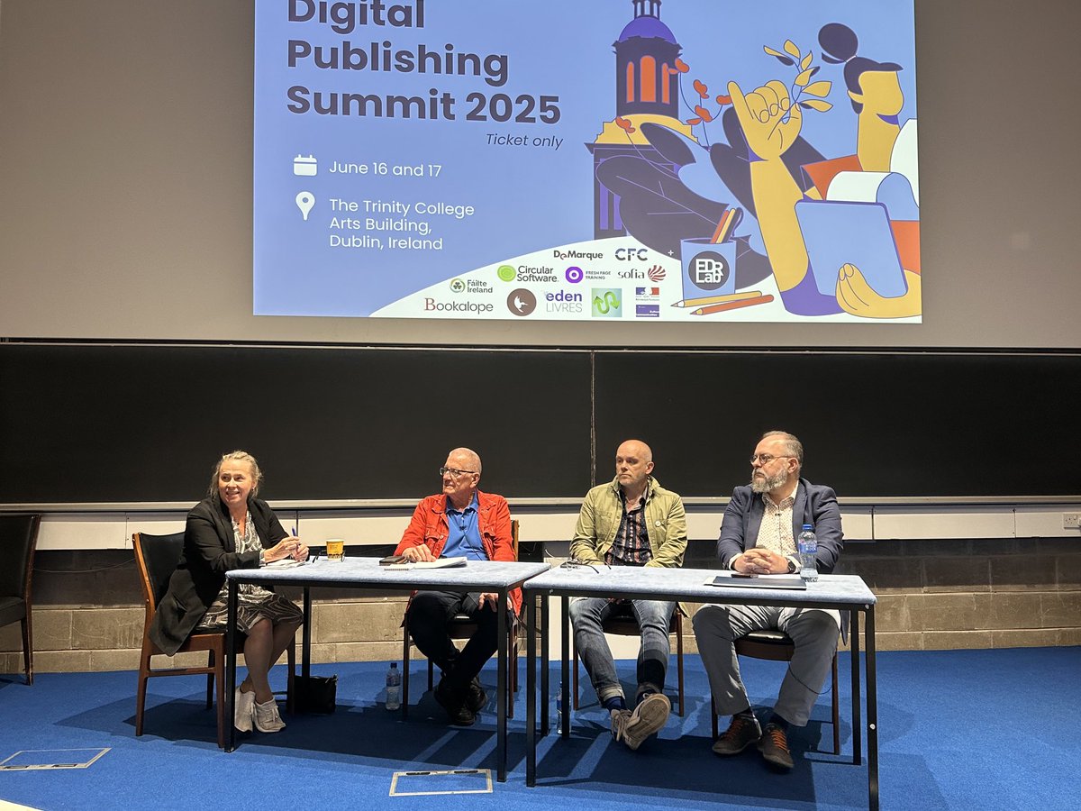 Digital Reading Today: crossing visions, from different countries and different sides of the publishing industry. Emma House, Paweł Kuczyński, Nathan Hull, Michalis Kalamaras. edrlab.org/events/digital…