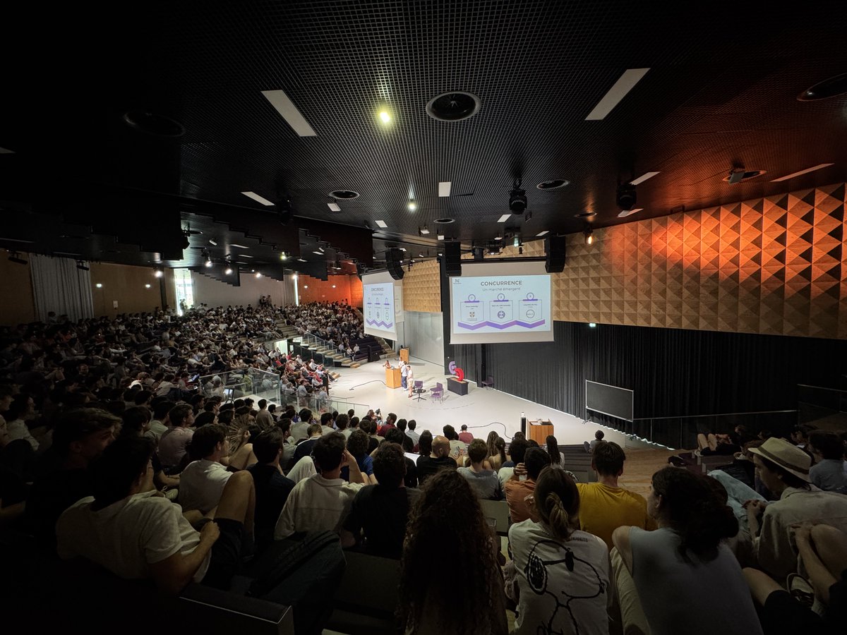 Gerard_Assoc's tweet photo. 🚀 Startup Week at @centralesupelec

In just 5 days, bold ideas became real startups!

Congratulations to the engineering students for their creativity, teamwork &amp; determination.

@jb_grd, CEO of Gerard &amp; Associates, was honored to support the students as a mentor. https://t.co/MYMXsfkGYF