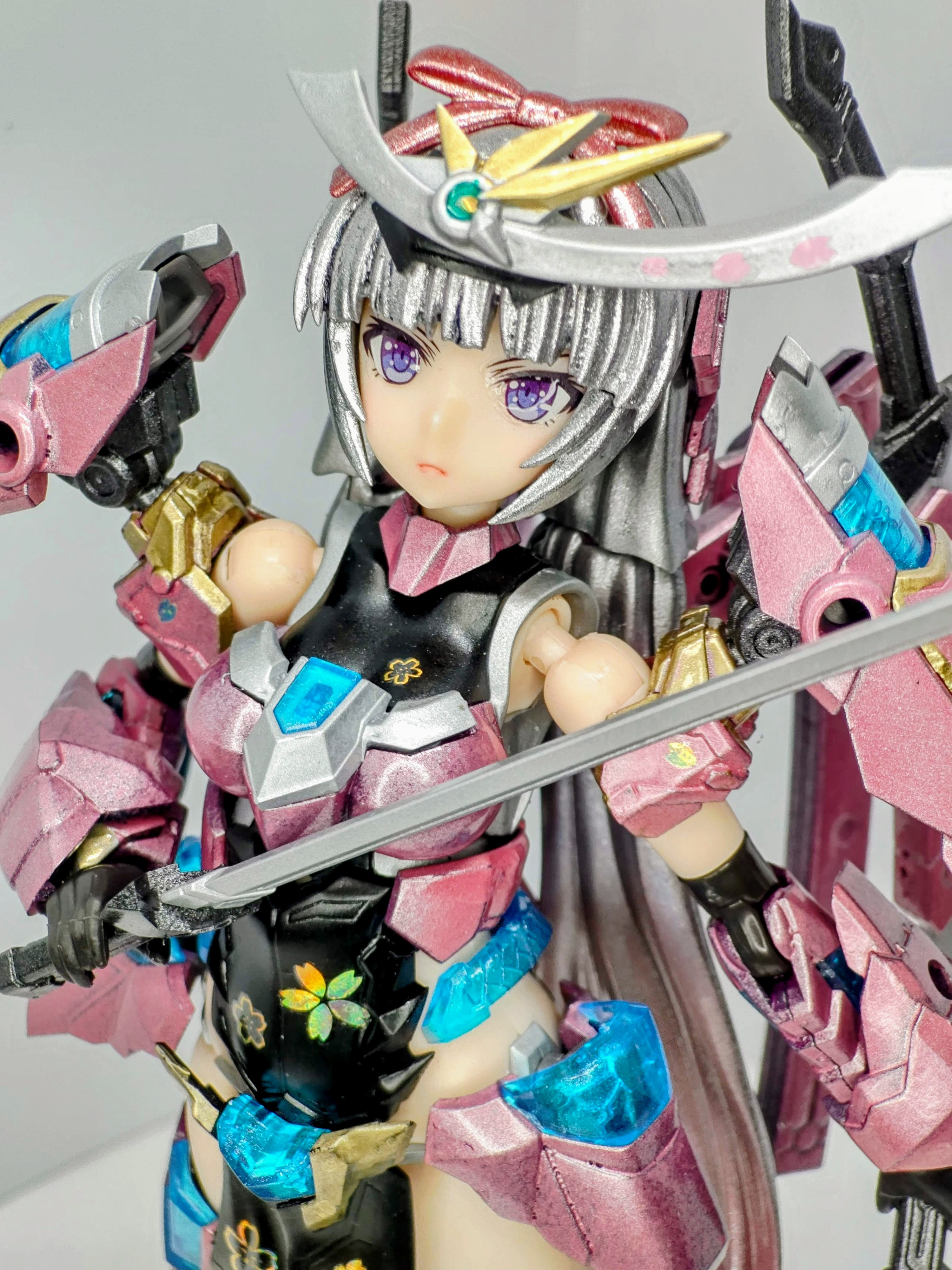 マガツキ・ドゥルガー用改造パーツ 黒バニー(フェイスパーツ欠品) フレームアームズ・ガール 改造パーツセット【白バニー/黒バニー