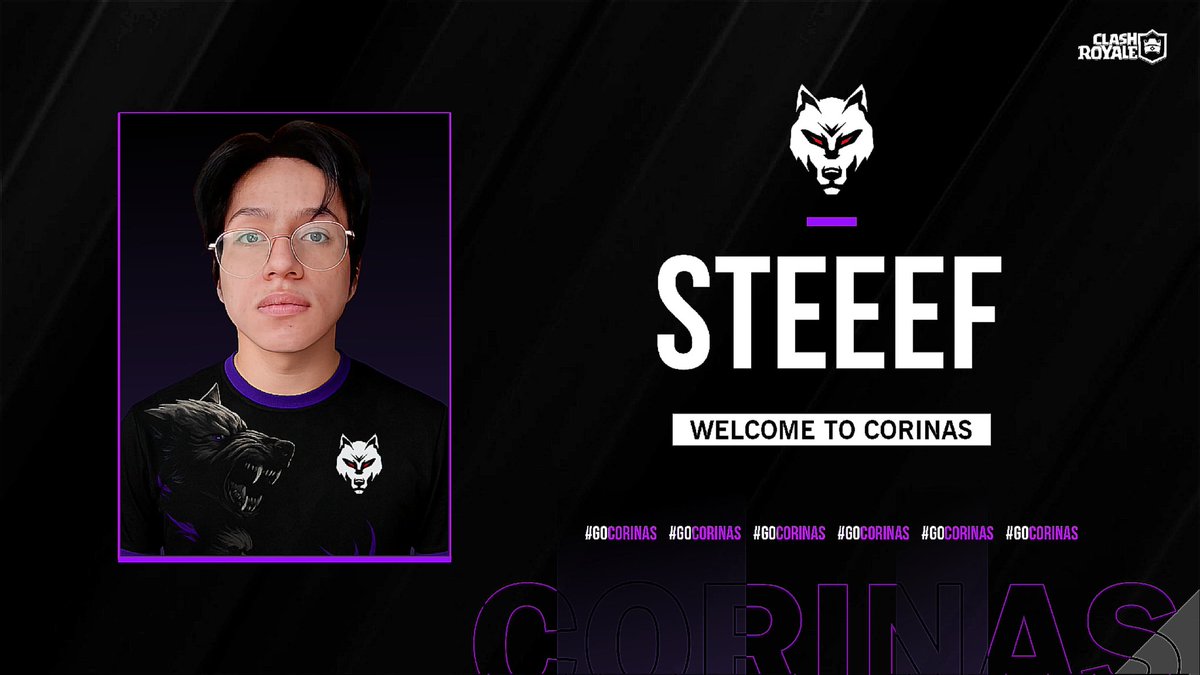 🔥 𝐒𝐓𝐀𝐑 𝐒𝐈𝐆𝐍𝐈𝐍𝐆 🔥
FROM ECUADOR, TODAY WE ARE JOINED BY A HISTORIC CLASH ROYALE PLAYER ⚡️
<a href="/SteeefCR/">SteeefCR</a> WELCOME TO CORINAS ✍️🏽😁

#GOCORINAS #CS #CHAMPIONS