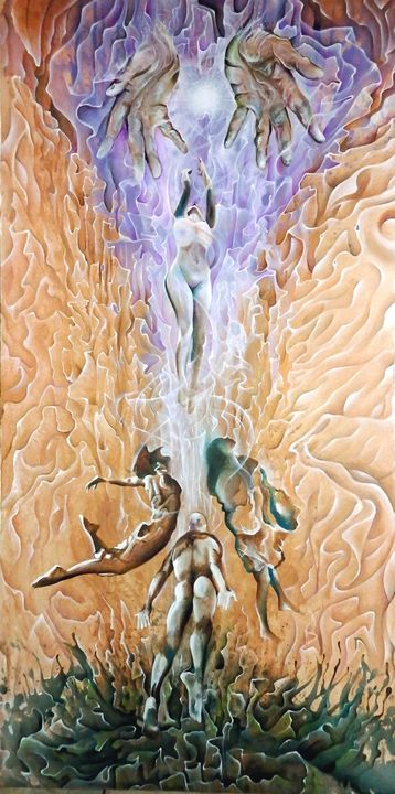 CalmaVigor's tweet photo. Art of the Day: "Welcome". Buy at: https://t.co/wJNz7uh6xy https://t.co/Onki297Poj