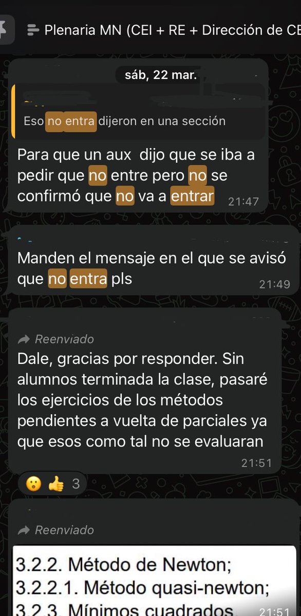 eff1553455's tweet photo. En las clases no resolvían ejercicios completos, los auxiliares no estuvieron capacitados ya que el contenido era nuevo y se fue actualizando en el transcurso del semestre. 
En un parcial muchos NO llegaron a desarrollar todos los contenidos que SI fueron evaluados en el examen https://t.co/DS232lMsee