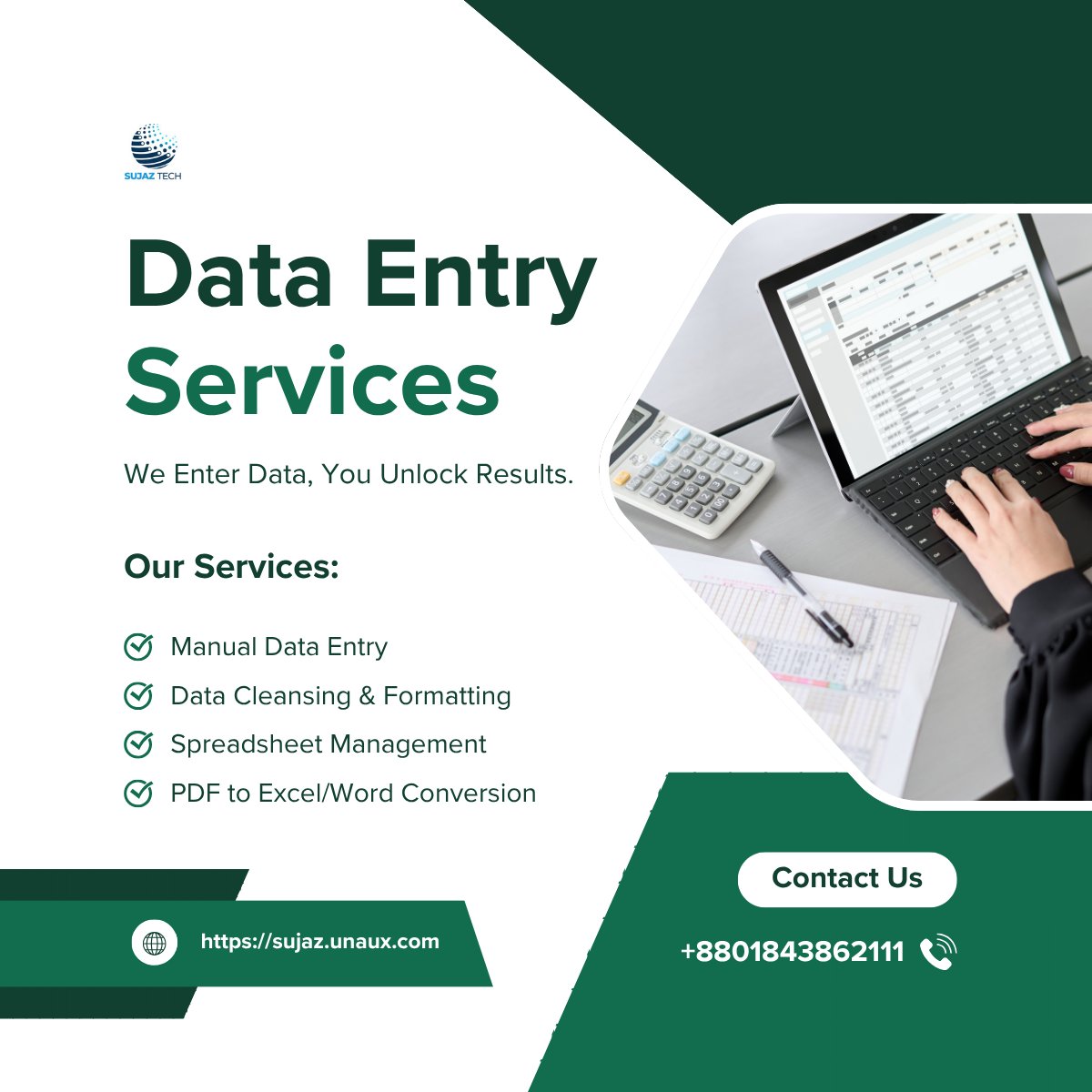 🔹 Accurate. Efficient. Reliable.
Let our agency handle your data entry needs so you can focus on growth. From spreadsheets to CRM updates, we ensure error-free, organized data—fast.
📊💼 #DataEntry #VirtualAssistant #BusinessSupport