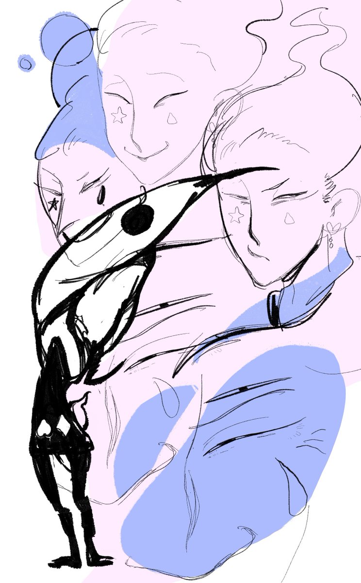 o_r_v_i_'s tweet image. sketch stuff

#darksouls #lothric #lorian
#hxh #hisoka
#gk #nikaidou