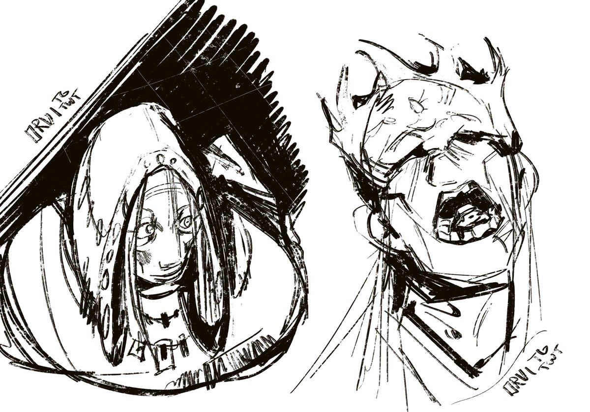 o_r_v_i_'s tweet image. sketch stuff

#darksouls #lothric #lorian
#hxh #hisoka
#gk #nikaidou