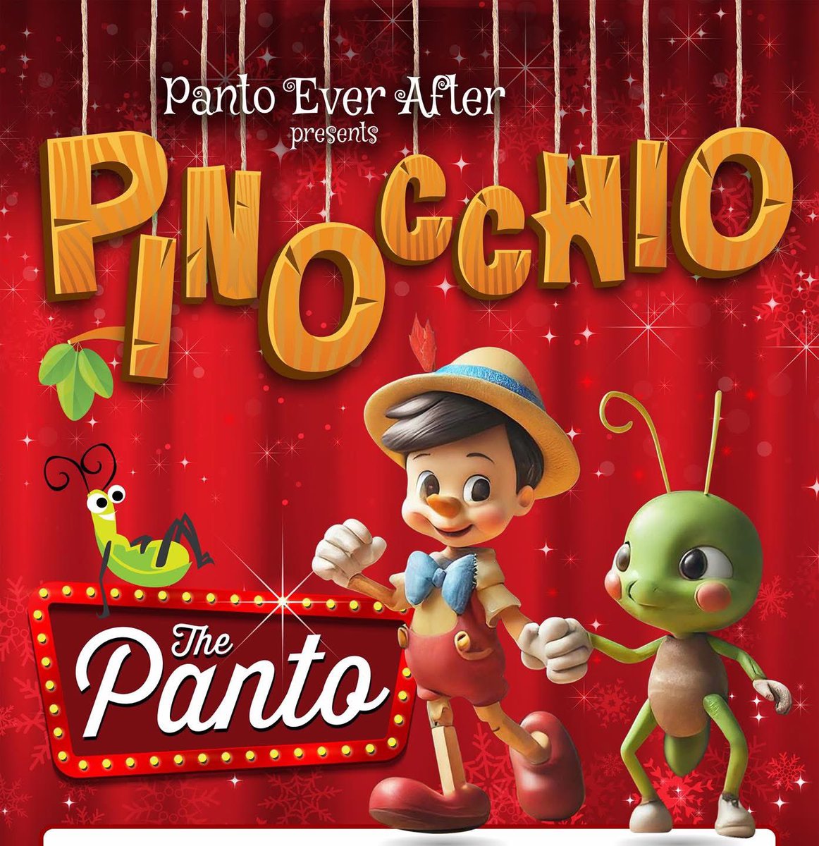 Fancy a great Pantomime for affordable ticket prices with No strings attached? 
This Christmas, Panto Ever After proudly presents a magical new pantomime, Pinocchio.
📍 Blue Orange Theatre 12th - 21st Dec 📍 Marsden Mechanics 24th - 28th Dec 📍 The Guiseley Theatre 2nd- 4th Jan