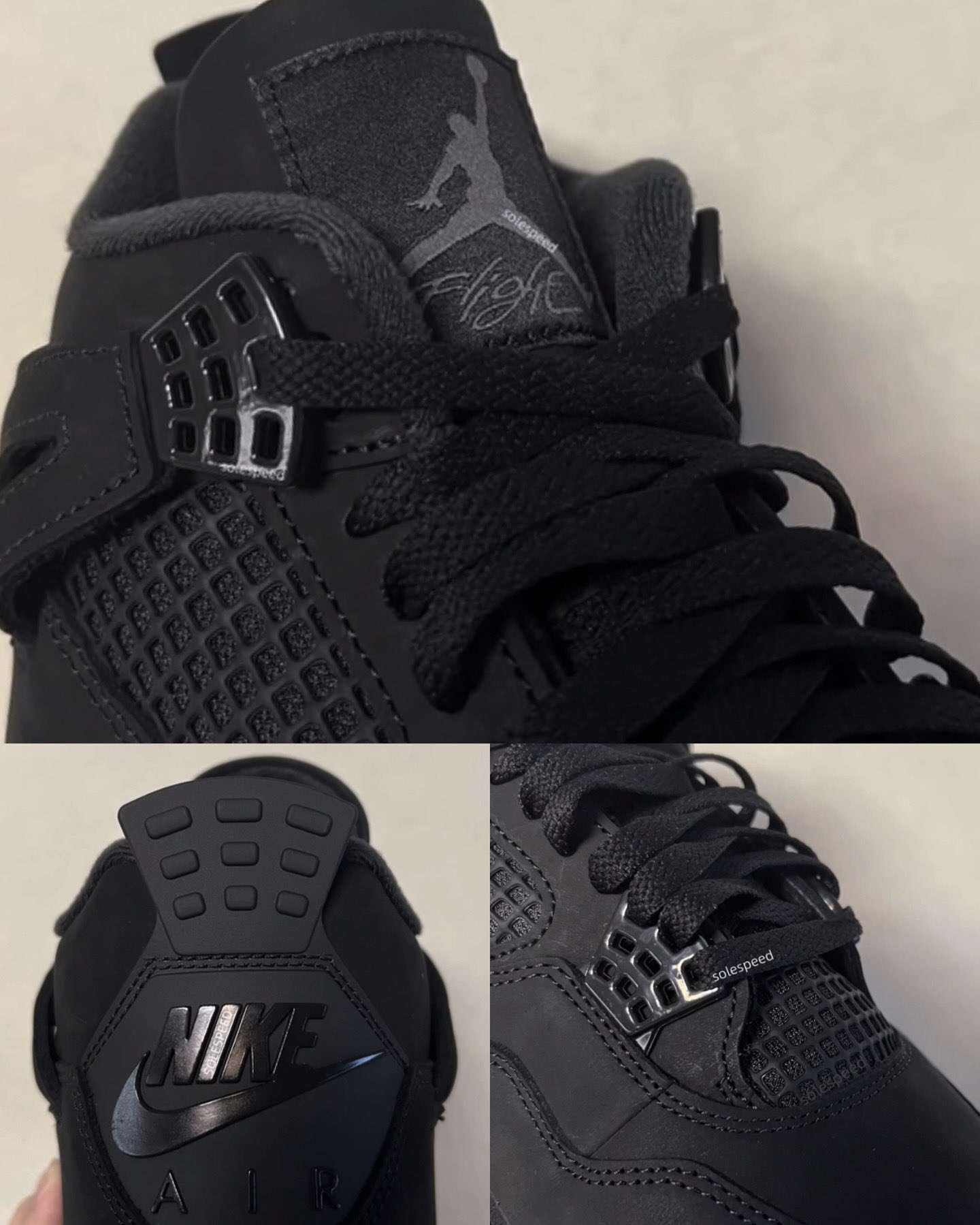 NIKE Air Jordan ブラック スエード Air Jordan 4 Black Cat 2025 𝗖𝗼𝗹𝗼𝗿𝘄𝗮𝘆: Black/Black