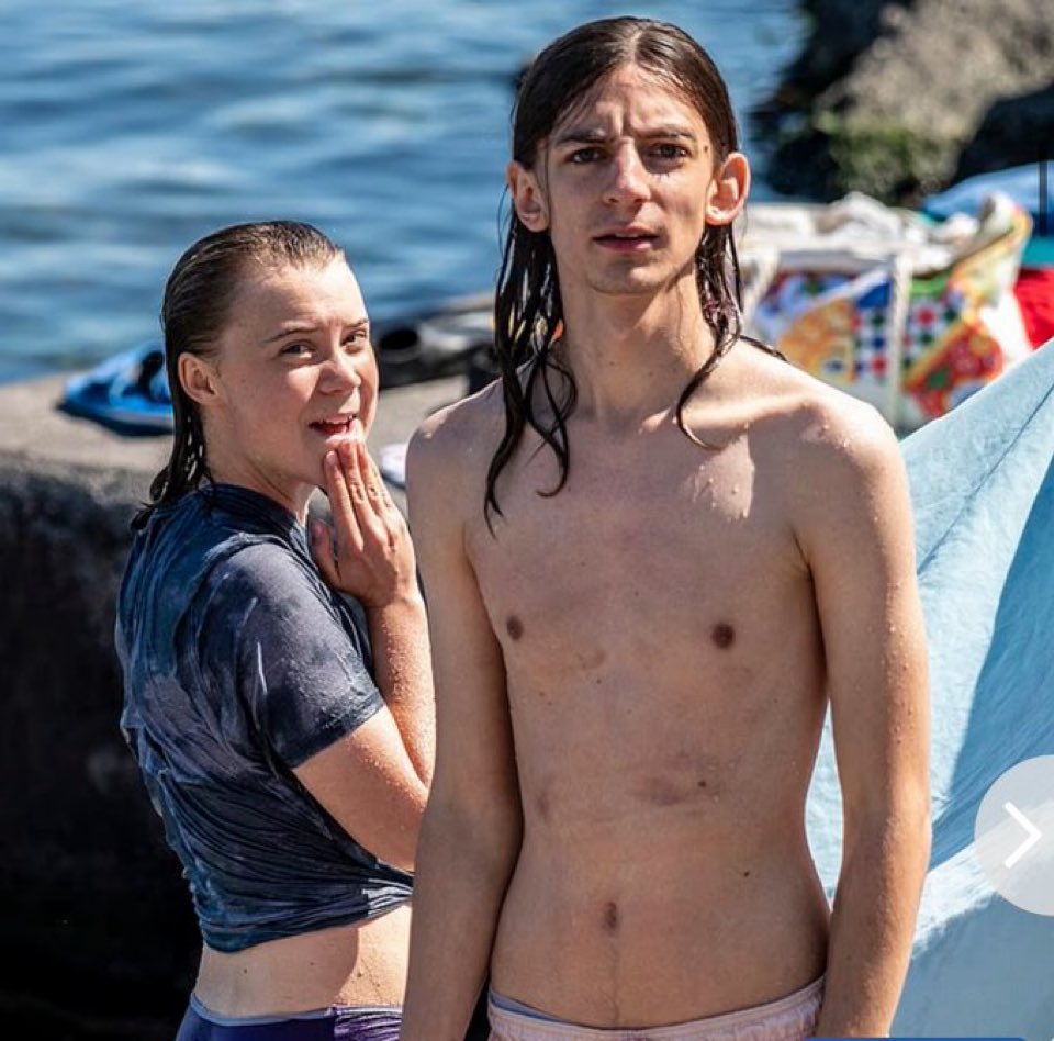 Greta Thunberg has a boyfriend.