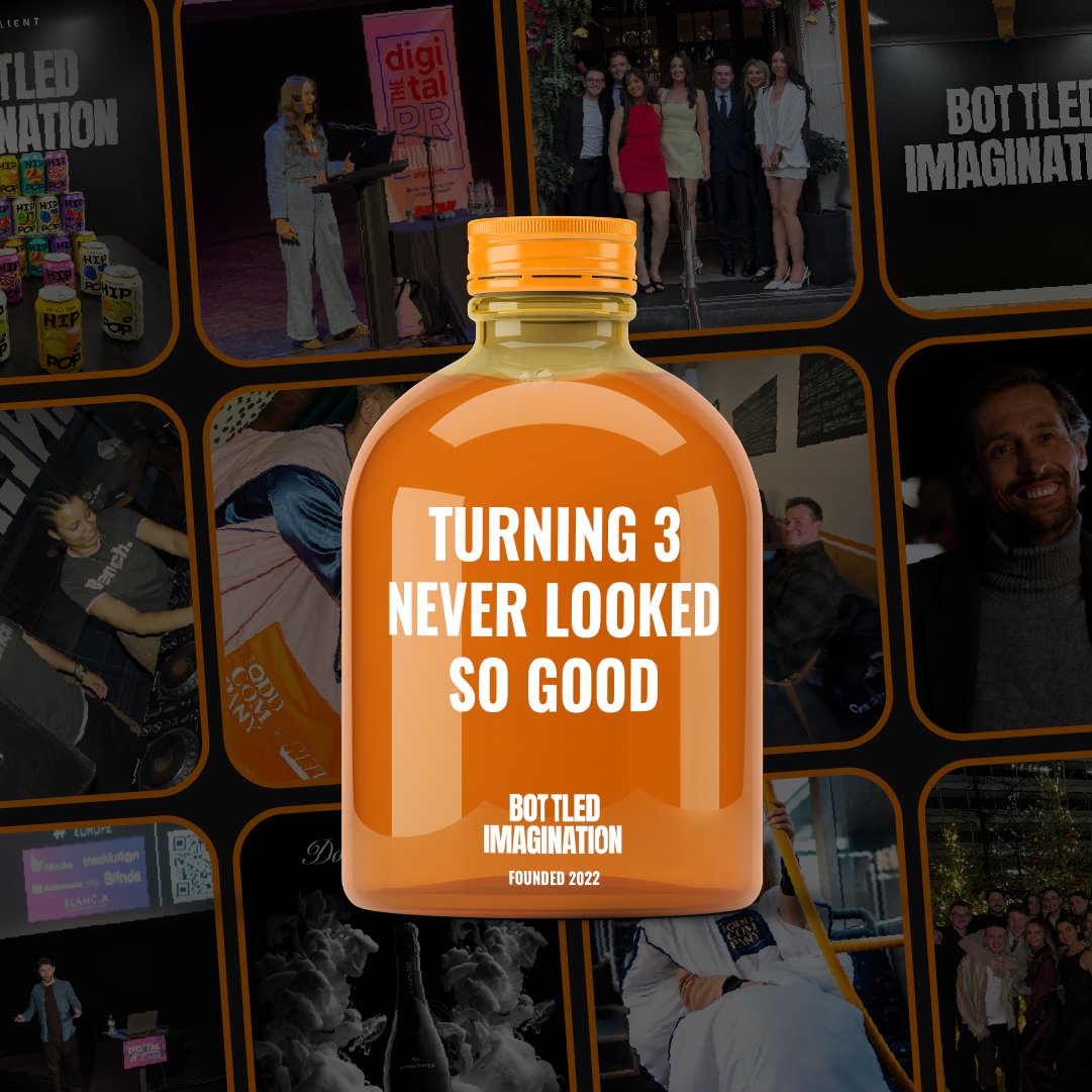 It’s our birthday!

We've just turned 3, and we’ve got loads to celebrate. This week, we’re celebrating the work, the creativity, and the ideas it took to get here

Keep your eyes peeled. This is no ordinary birthday week 👀