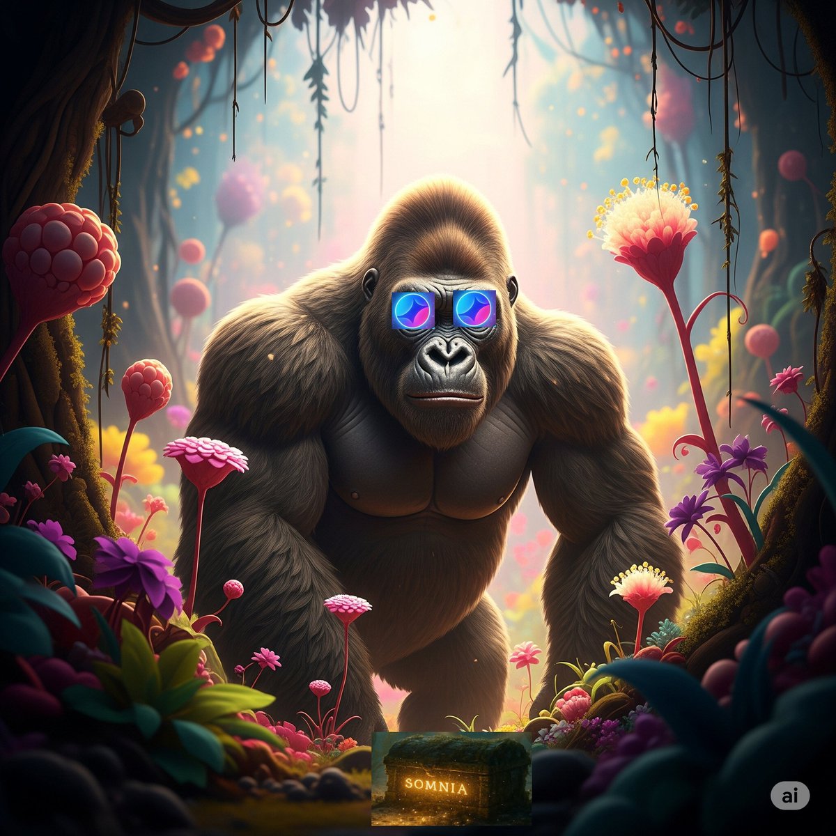 King Kong has found the Somnia treasure, you also need to own the Somnia treasure but King Kong. <a href="/Somnia_Network/">Somnia - a Fully Onchain World</a>
