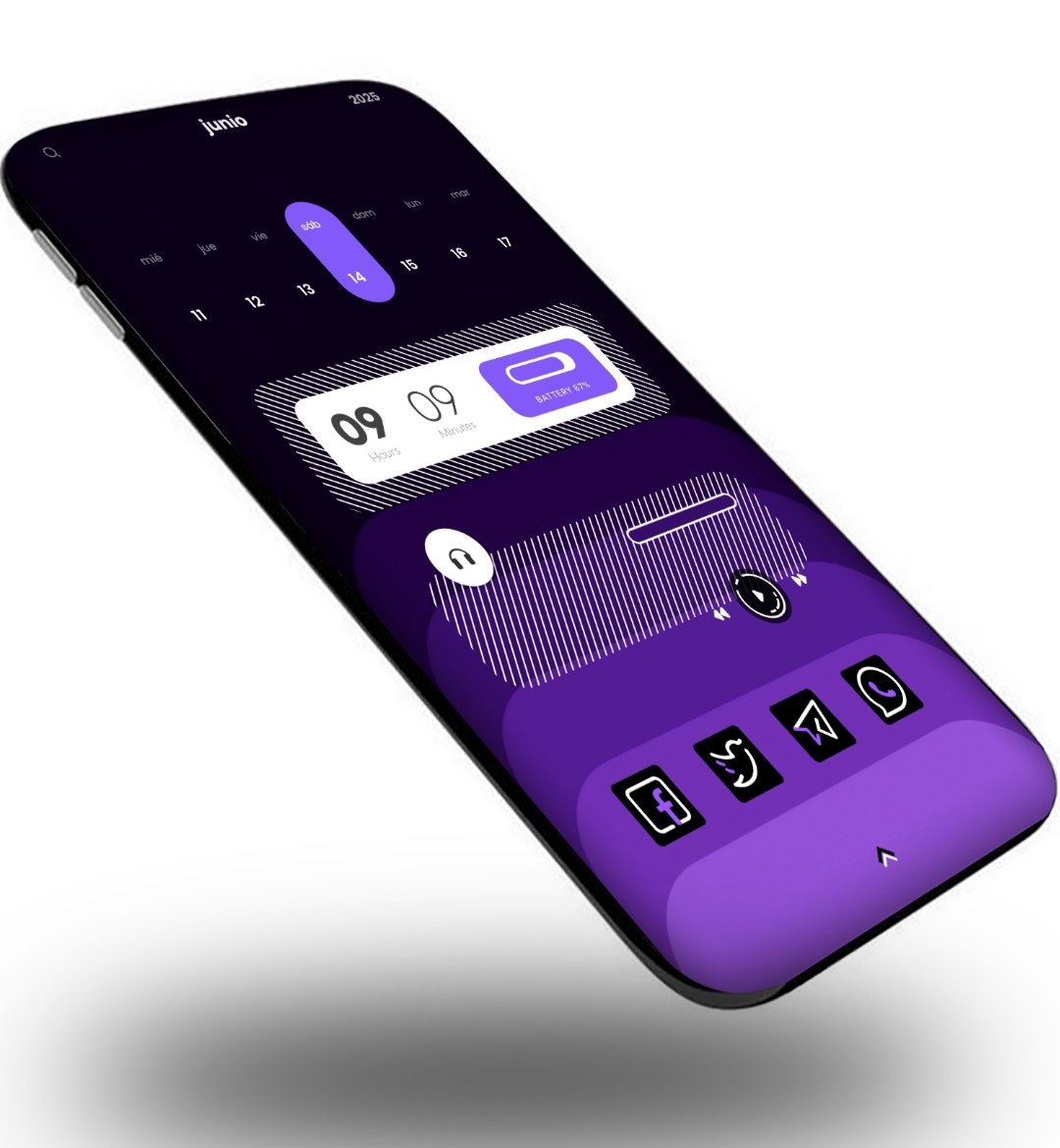 Tengan un buen inicio de Semana.
Purple Icons @Justnewdesings
Template <a href="/andro_idfans/">andro_idfans🇨🇺💪 100% template and walls</a> 
Breeze Kwgt <a href="/RajjAryaa/">Raj Arya</a>
Wallpaper <a href="/Pinterest/">Pinterest</a>