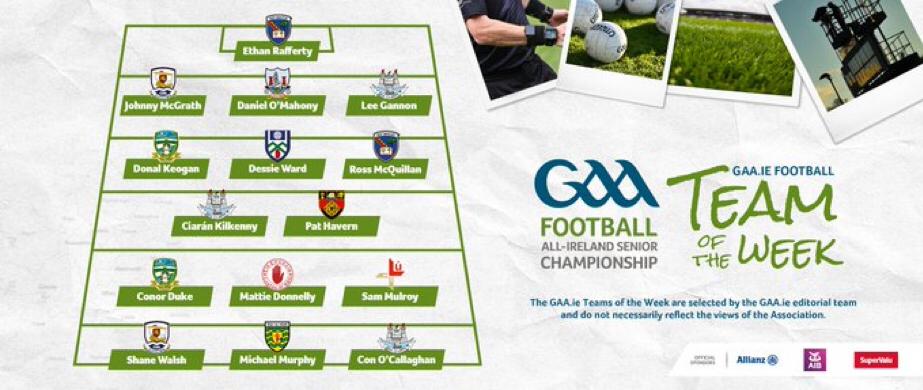 Galway GAA Coaching & Games (@coachinggalway) on Twitter photo Congrats to <a href="/Galway_GAA/">Galway GAA Official</a> Senior footballers Johnny Mcgrath & Shane Walsh on being selected on Team of the Week!!
Well done lads & best of luck on Sunday!! Congrats to <a href="/Galway_GAA/">Galway GAA Official</a> Senior footballers Johnny Mcgrath & Shane Walsh on being selected on Team of the Week!!
Well done lads & best of luck on Sunday!!
