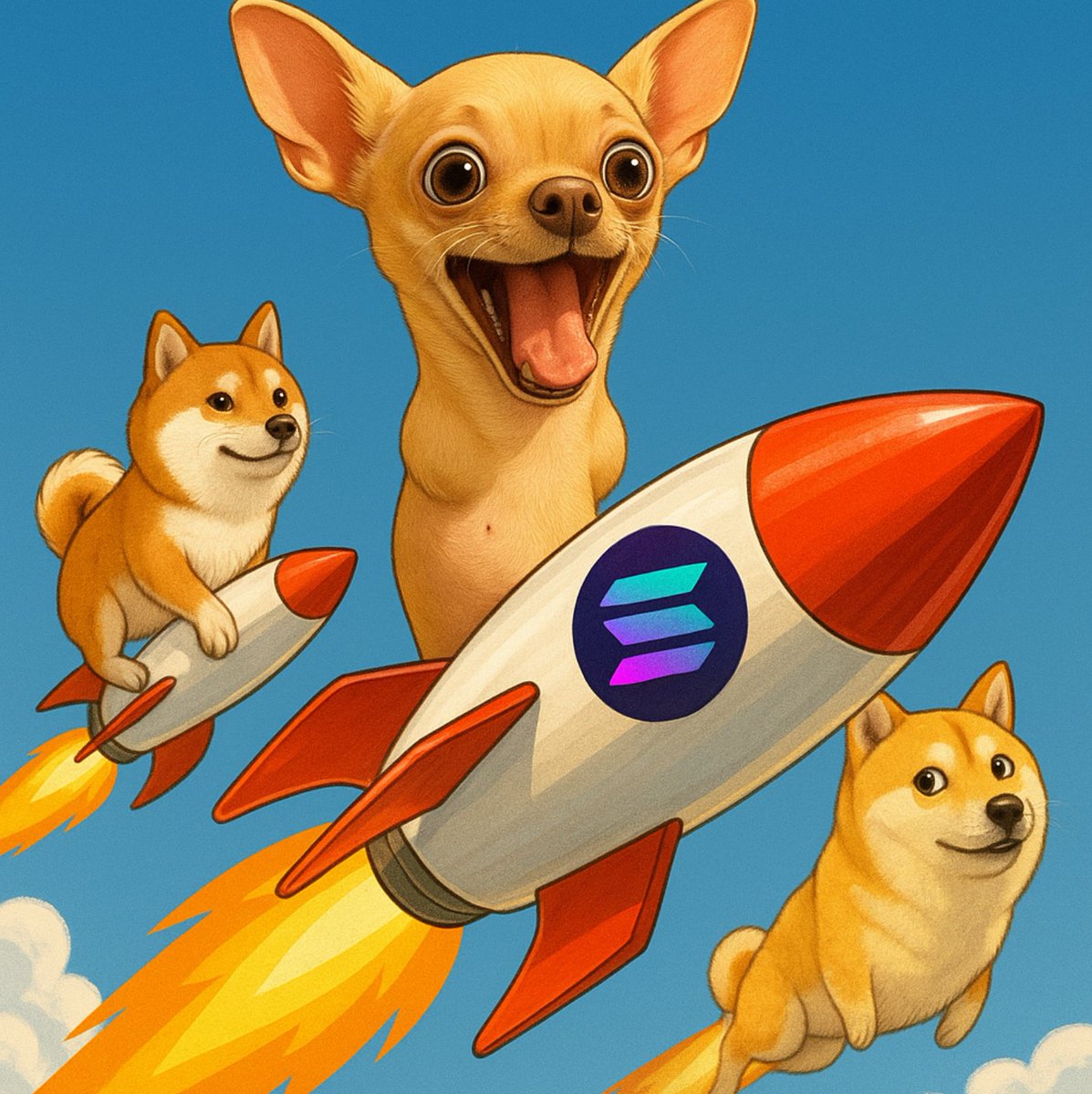 Lucatrader4's tweet photo. @HooCrypto Armless dog on wheels crushing whales and norms $ROOROO @RooRooLegLess https://t.co/XmqIF8QyJl