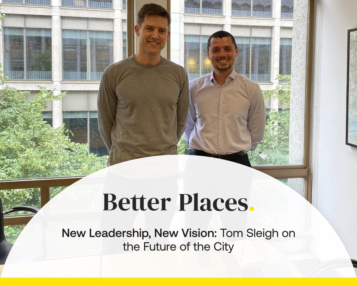 ConcilioComms's tweet image. 🎙️ In the latest edition of the Concilio Better Places podcast, newly elected Chairman of the Planning and Transportation Committee at @cityoflondon, Tom Sleigh, joins Concilio’s Luke Tatton!

They discuss:
- The Draft City Plan 2040 and its focus on retrofit, sustainability and…
