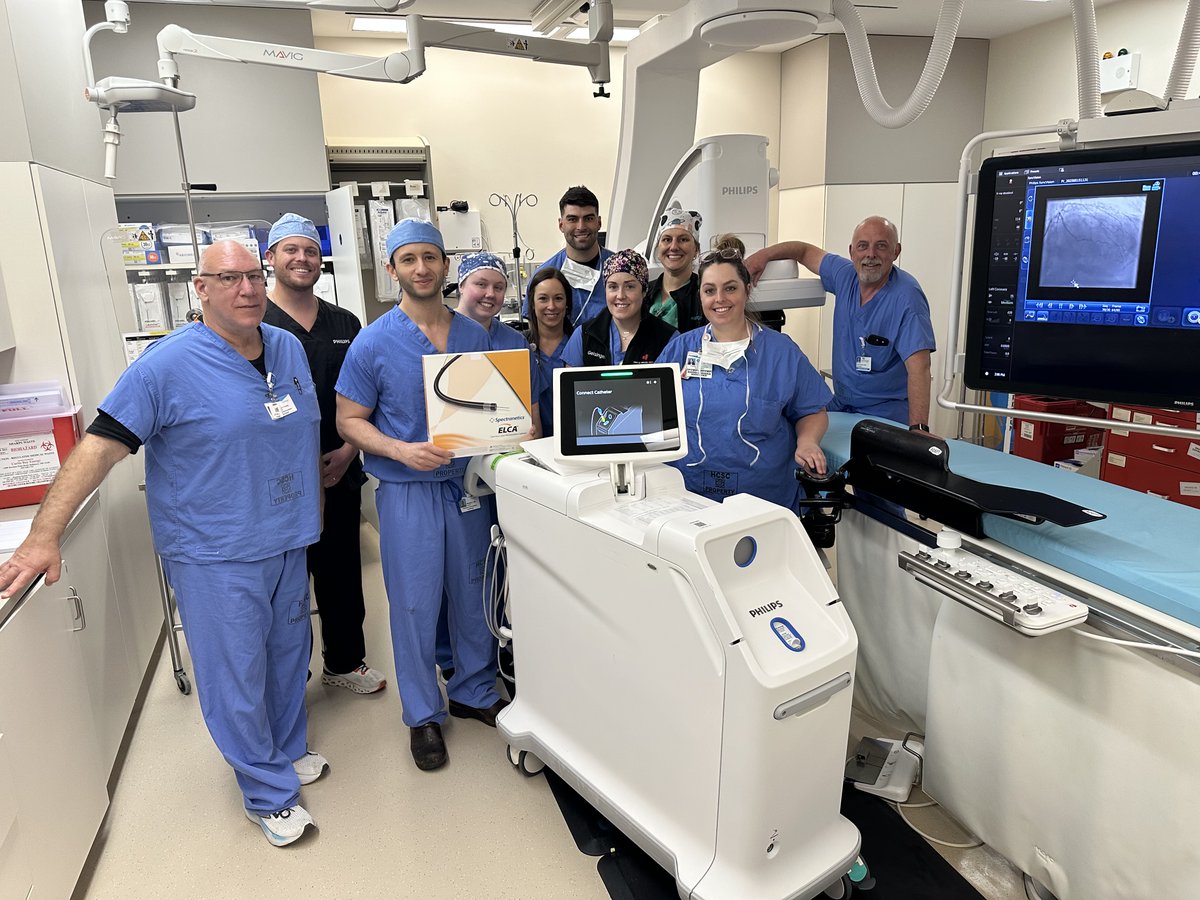 Congratulations to the team at Geisinger Wyoming Valley, who had their first coronary laser case last week using ELCA-a great achievement in advancing patient care! Well done to Nick Weida and Kevin Walling for their key contributions during the case! Learn more about ELCA,