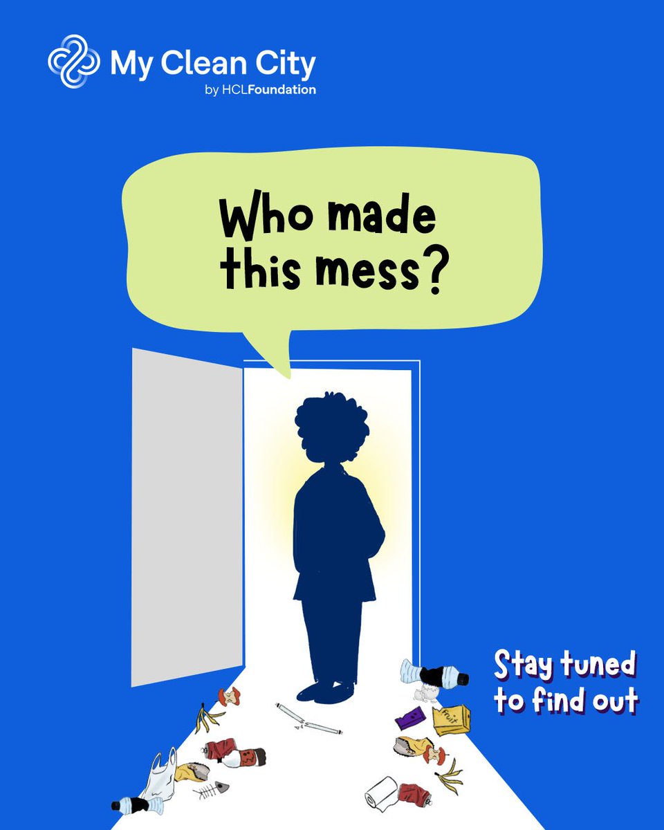 Uh oh! Do you know who is responsible for this mess? It doesn’t seem like a one person job!

Whoever they are, they need to learn a lesson or more in waste management!
Stay tuned to find out!

#MCC #MyCleanCity #HCLFoundation #WasteManagement <a href="/hcltech/">HCLTech</a> <a href="/HCL_Foundation/">HCLFoundation</a>