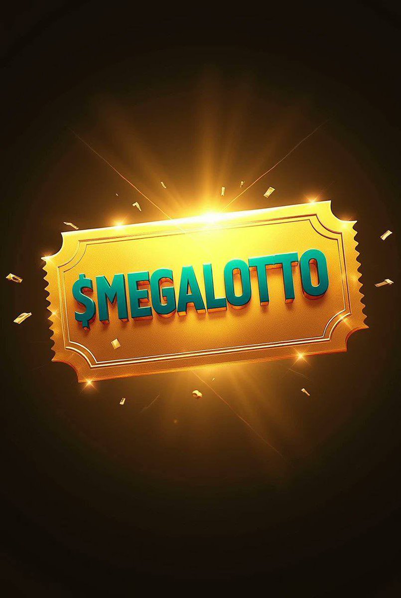 Mega_Lotto_Sol's tweet photo. 1MILLION tokens = 1Ticket https://t.co/TVKQRITDHM