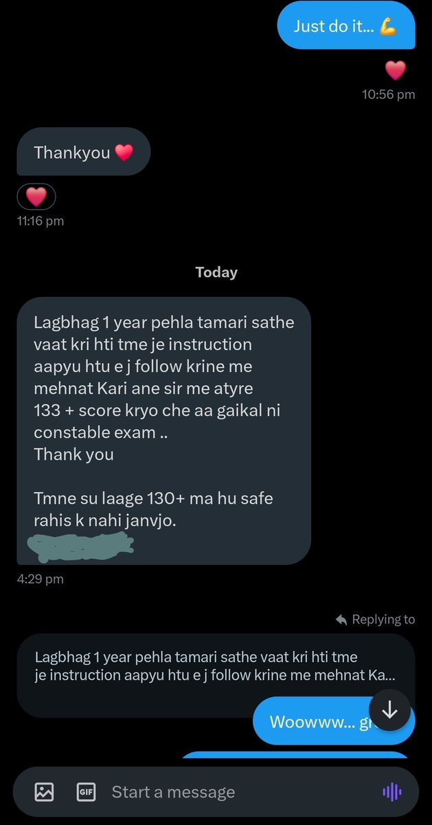 Commitment.💯
Consistency...💯
Confidence ...!!!💯💯💯

This made my day...🤌❣️🫡

#LRD  #khakhi