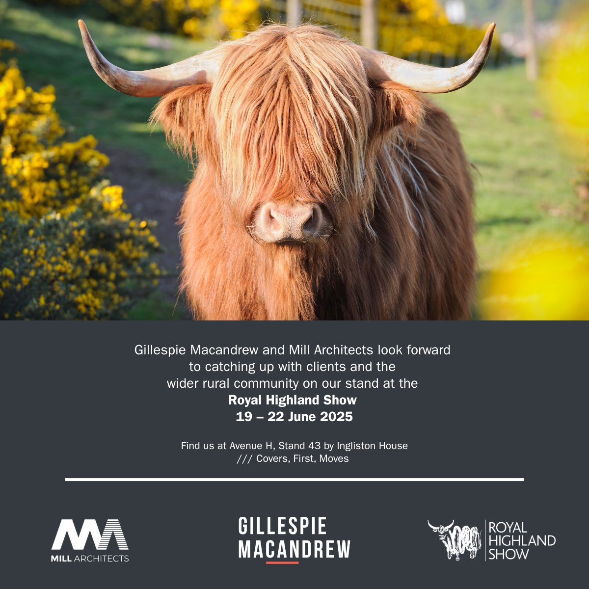 Gillespie Macandrew (@gmacandrew) on Twitter photo There’s under a week to go until this year’s Royal Highland Show!
Gillespie Macandrew is delighted to share a stand with <a href="/ArchitectsMill/">Mill Architects</a>.
Visit us on Avenue H, Stand 43, located just down from Ingliston House.
#RHS2025 #RuralCommunity #RuralLaw #Networking There’s under a week to go until this year’s Royal Highland Show!
Gillespie Macandrew is delighted to share a stand with <a href="/ArchitectsMill/">Mill Architects</a>.
Visit us on Avenue H, Stand 43, located just down from Ingliston House.
#RHS2025 #RuralCommunity #RuralLaw #Networking