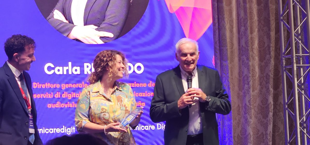 🗣️Carla Redondo, DG de Ordenación de los Servicios de Digitalización y de Comunicación Audiovisual de <a href="/SEDIAgob/">S.E. Digitalización e Inteligencia Artificial</a>, en el 22º <a href="/ComunicareDigit/">FED Italy & España 2026</a>  "<a href="/SpainAVSHub/">Spain Audiovisual Hub</a> es un caso de éxito y ha sido clave en la consolidación, internacionalización e innovación del sector audiovisual español"