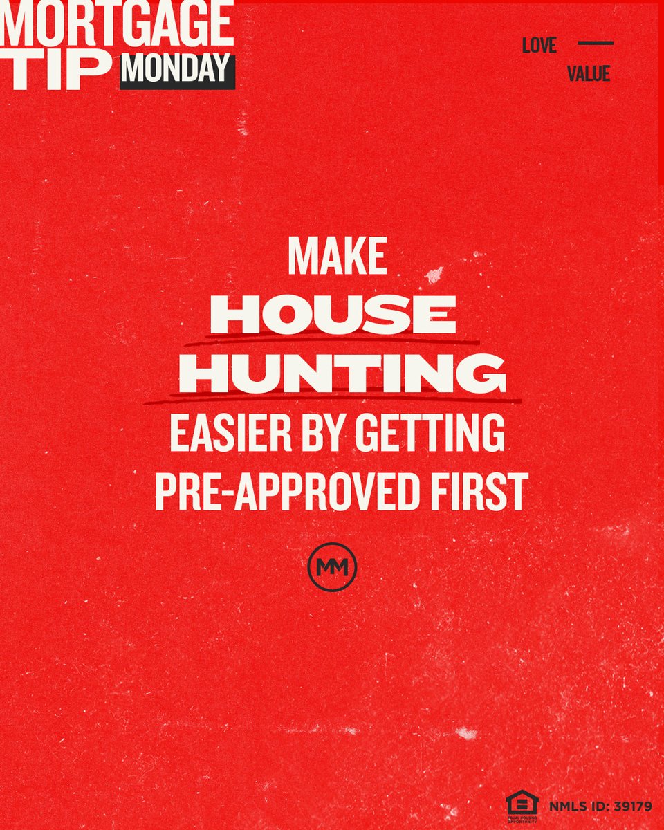 House hunting? Don’t fall for a home before knowing what you can afford. A pre-approval gives you a verified budget based on your income, debt, and credit so you know exactly what’s in reach.

#movementmortgage #mortgagetipmonday #househunting #homebuyer