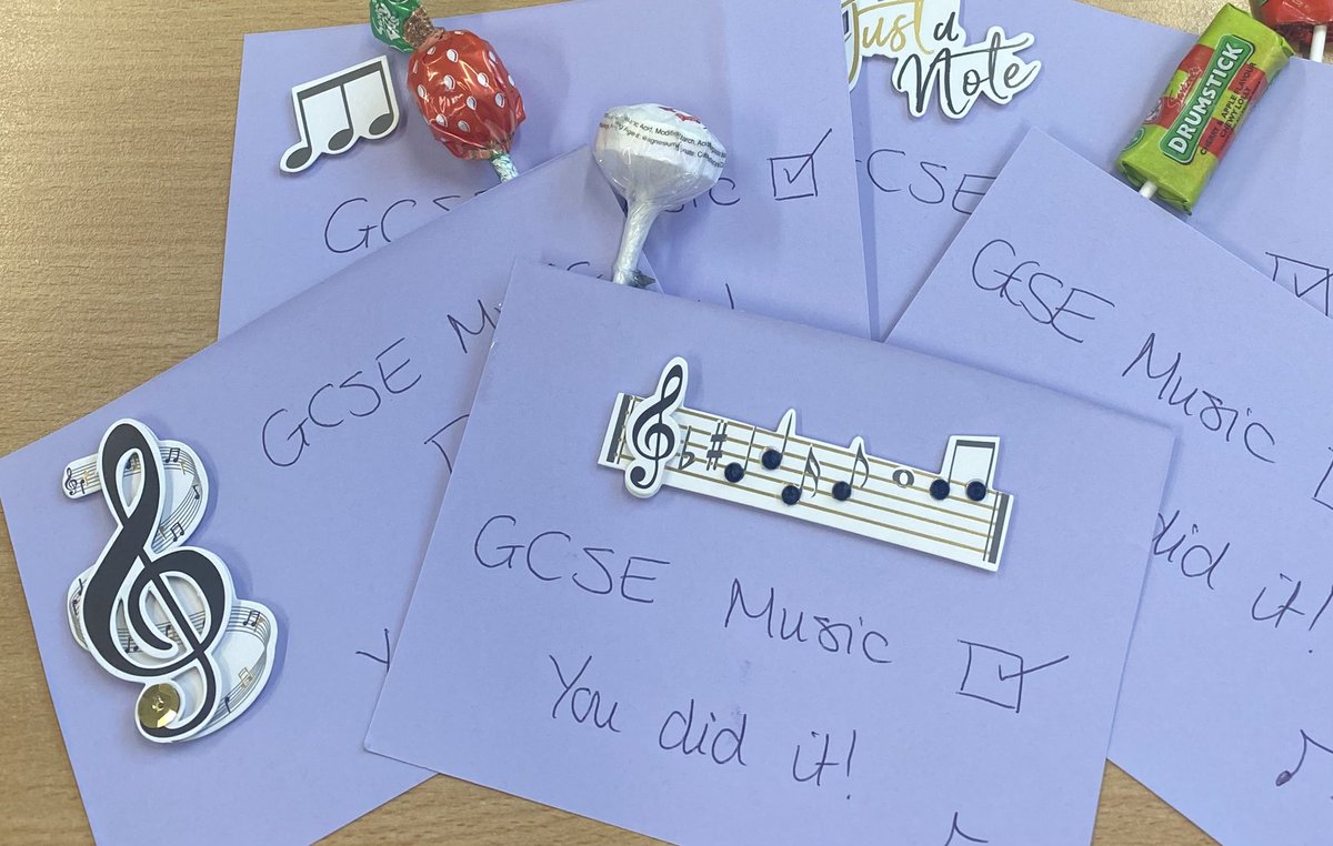 They did it! Well done to our Year 11 GCSE musicians who sat their Listening paper this afternoon. We are so proud of you for all you have achieved these past 3 years.