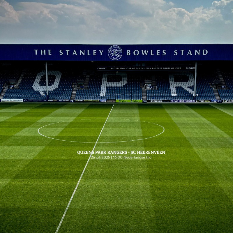 scHeerenveen's tweet photo. Abe Lenstra stadion ✈ Loftus Road.
