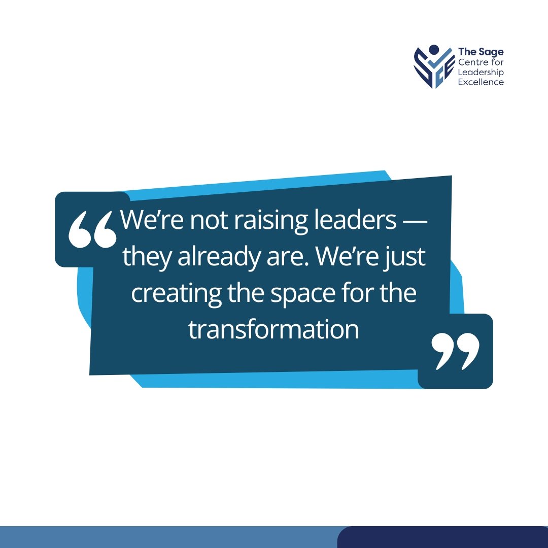 sageleadcentre's tweet image. Leadership is a journey of discovery — we just build the space where leadership becomes a legacy.
#LeadersInTheMaking #TransformationInMotion #LeadershipUnlocked