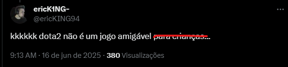 Ottizera's tweet photo. @ericKING94 @astinidota arrumei o tweet https://t.co/zZxswd6COQ