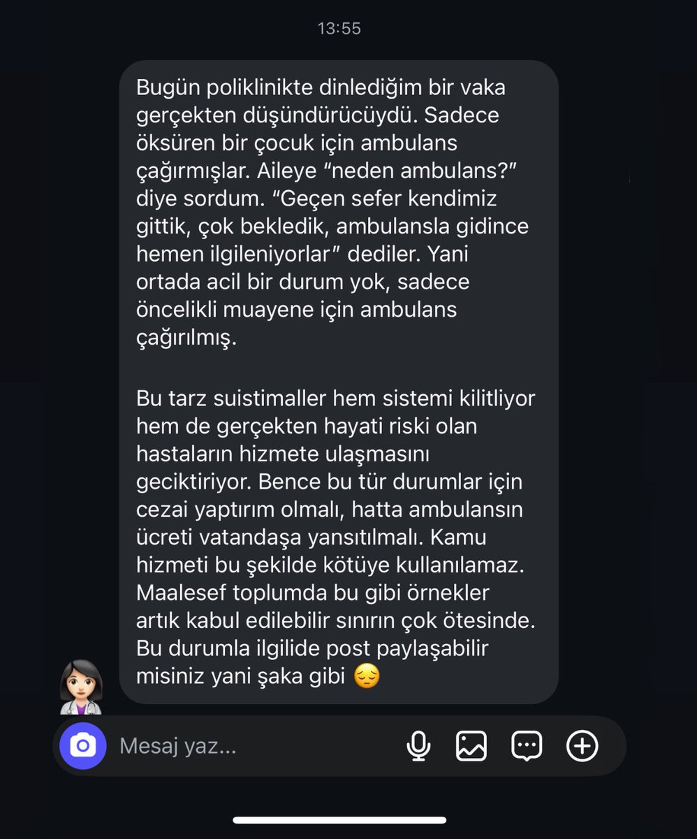 Ambulans, sıra atlama aracı değil!