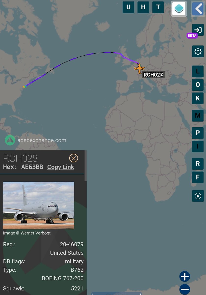 sipjack1776's tweet photo. KC-46A Pegasus 🇺🇲
2x
McGuire>Ramstein
#AE63BB/20-46079/RCH028
#AE63B6/20-46074/RCH027
@Borrowed7Time https://t.co/ljXdGihgh2