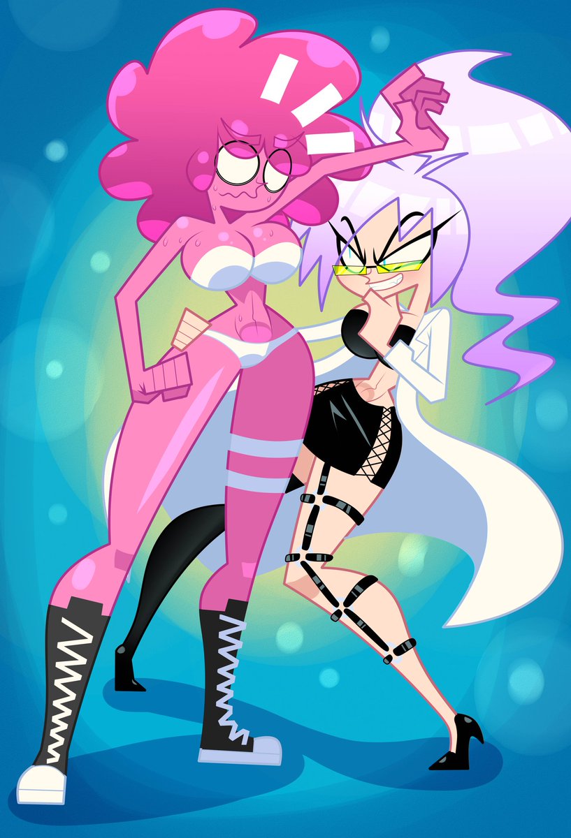 🌹Erzsébet ✨ (No commissions requested!) (@el_5upervisor) on Twitter photo Oh, no! It seems that Gaby has caught Dr. S's attention—she sees him as an object to be exploited. What fate awaits our slime?
Thanks to @Sam_McKenzie_PR for commissioning it!
Gaby by @Sam_McKenzie_PR
Art by <a href="/dreimont_blanc/">Cocktél de koca</a>
#oc #scifi #lewd #slime #LGBTQ Oh, no! It seems that Gaby has caught Dr. S's attention—she sees him as an object to be exploited. What fate awaits our slime?
Thanks to @Sam_McKenzie_PR for commissioning it!
Gaby by @Sam_McKenzie_PR
Art by <a href="/dreimont_blanc/">Cocktél de koca</a>
#oc #scifi #lewd #slime #LGBTQ